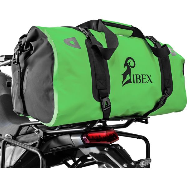 Portapacchi Zieger Compatibile Con Ktm 1190 Adventure Nero Con Borsa Posteriore Schnorr Verde-image