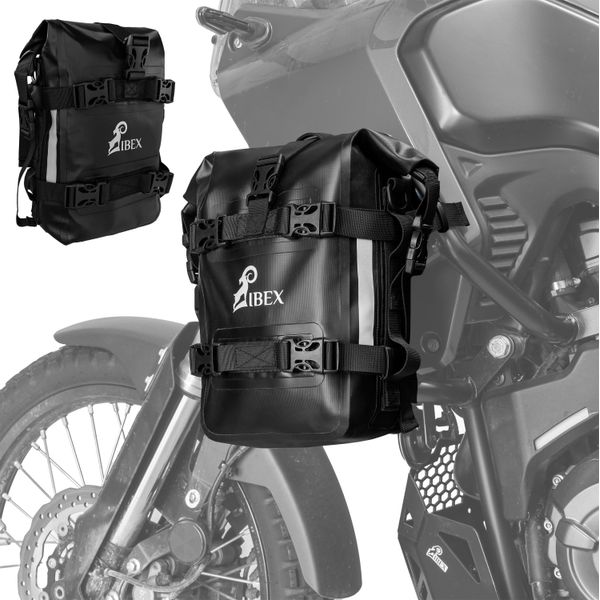 Zieger Set Di Protezione Xxl Compatibile Con Honda Crf 1100 L Africa Twin Adventure Sports Bianco / Nero-image