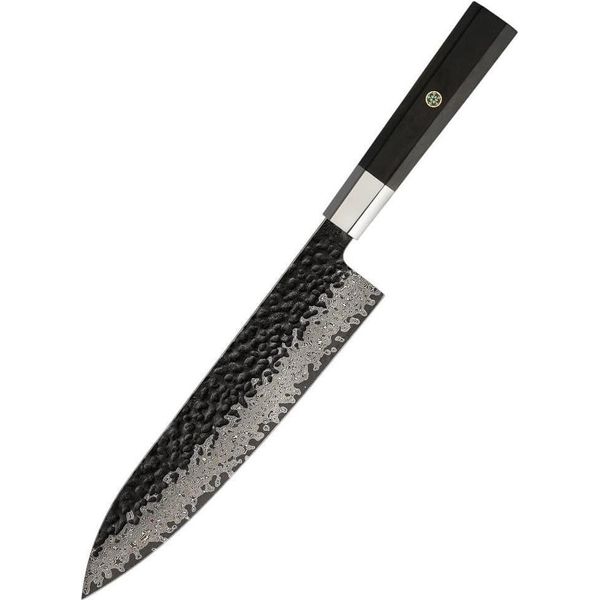 Coltello Da Cucina In Damasco YU-37438 - Chef/Brown KP37438-image