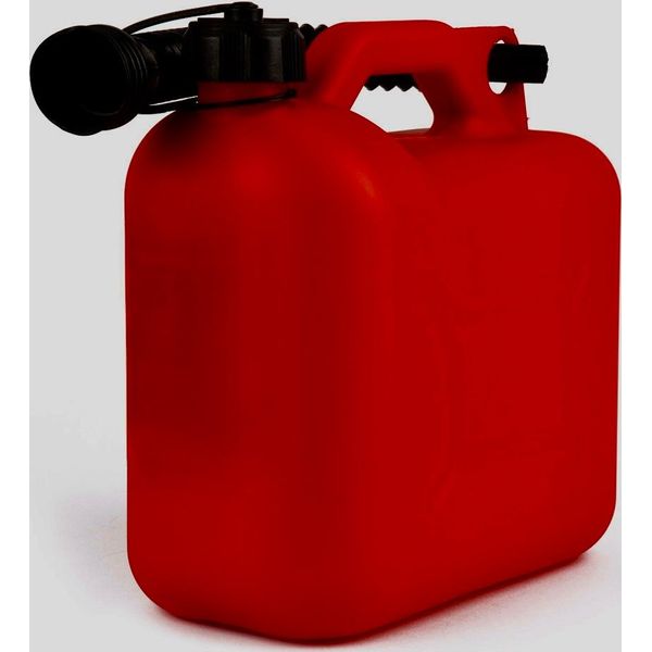 Tanica Per Carburante, Tanica In Plastica Tanica Per Benzina Da 5 Litri, Tanica Per Gasolio, Rossa-image