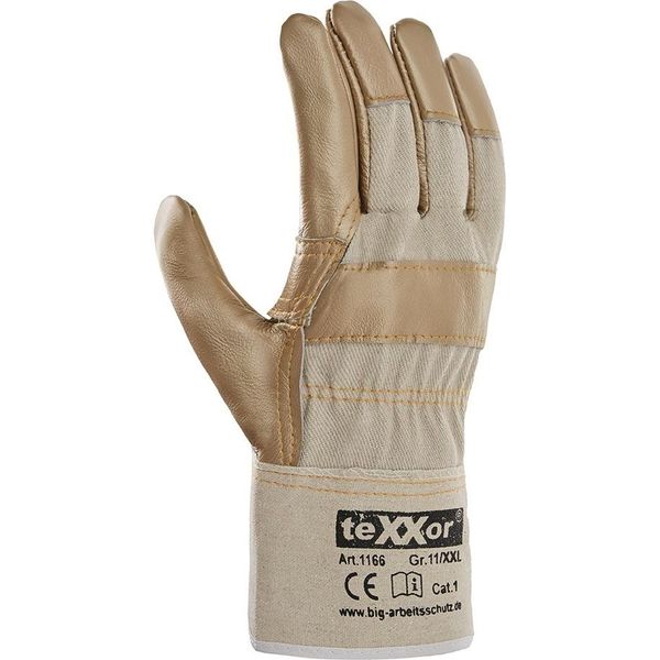 Texxor Mobili Guanto In Pelle Luce Pelle Pelle Luce/Drell Bianco-11-image