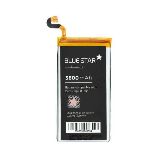 Bluestar Batteria Di Ricambio Compatibile Con Samsung Galaxy S8 Plus (G955F) 3600Mah Li-Lon Batteria Di Ricambio Accu EB-BG955ABA-image