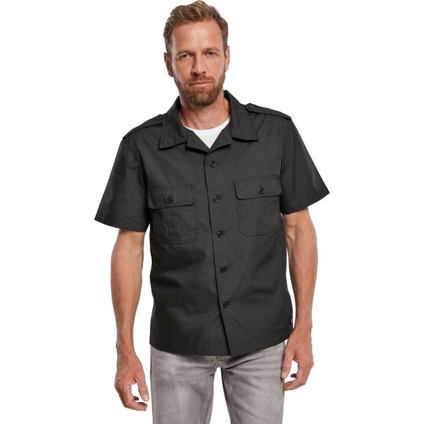 Brandit Us Ripstop Shirt Manica Corta Nero, L-image