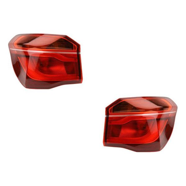Johns, Luce Posteriore Combinata A Led Adatta Per Bmw X1 F48 11/14-06/19 Set Esterno Destro E Sinistro 63217350715 63217488545 7350715 7488545 63217350716 63217488546 73-image