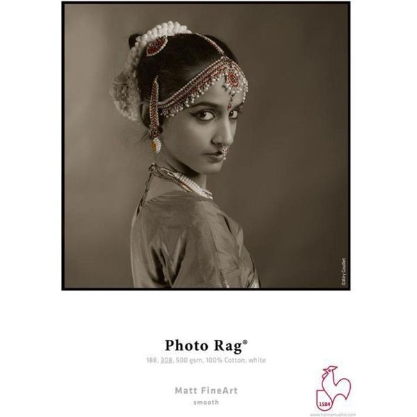 HahnemüHle Photo Rag® Fineart Inkjet-Photo Cards - 308 G/M² - Din A5 - 30 Fogli-image