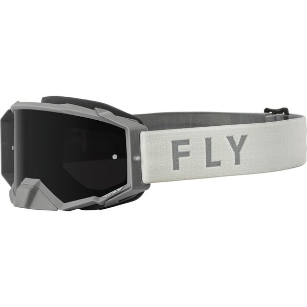 Fly Racing Zone Pro Motocross Brille, Grigio-image