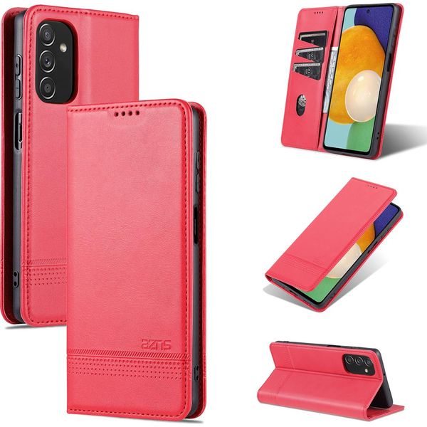 Custodia Galaxy M52 5G, Portafoglio Con Chiusura Magnetica E Supporto, Custodia Flip In Pelle Per Samsung Galaxy M52 5G Rosa-image
