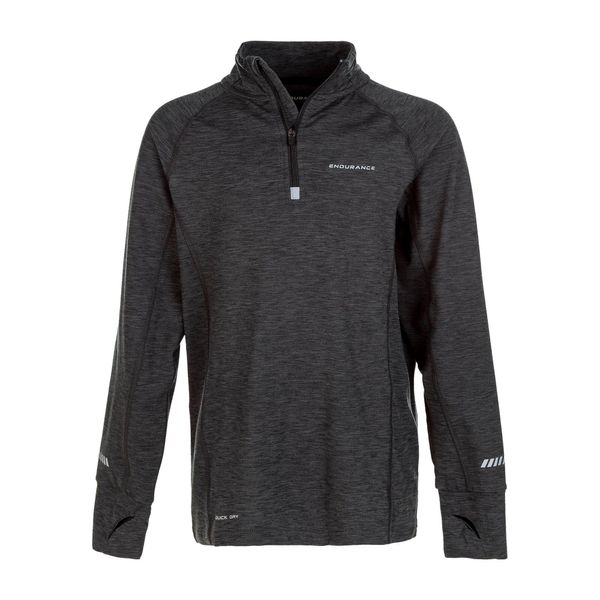 Camicia Funzionale Endurance Lyle Jr. Con Innovativa Tecnologia Quick Dry 1001BM Nero Melange 152-image