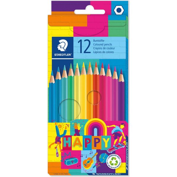 Staedtler 146 C12 Ha Matita Colorata Staedtler Happy, Scatola Da 12-image