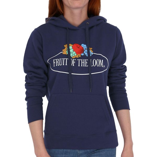 Fruit Of The Loom Fruit Of The Loom Donna Kapuzenpullover Con Logo Vintage-image