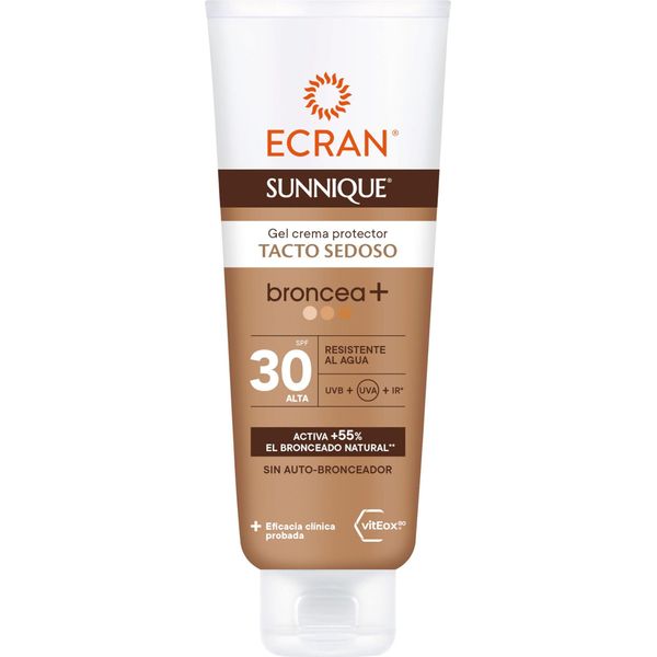 Ecran Sunnique Broncea Gel-Crema Spf30 250Ml-image