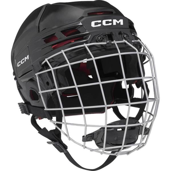 Ccm Tacks 70 Casco Combo Junior, Colore: Navy, Osfa-image