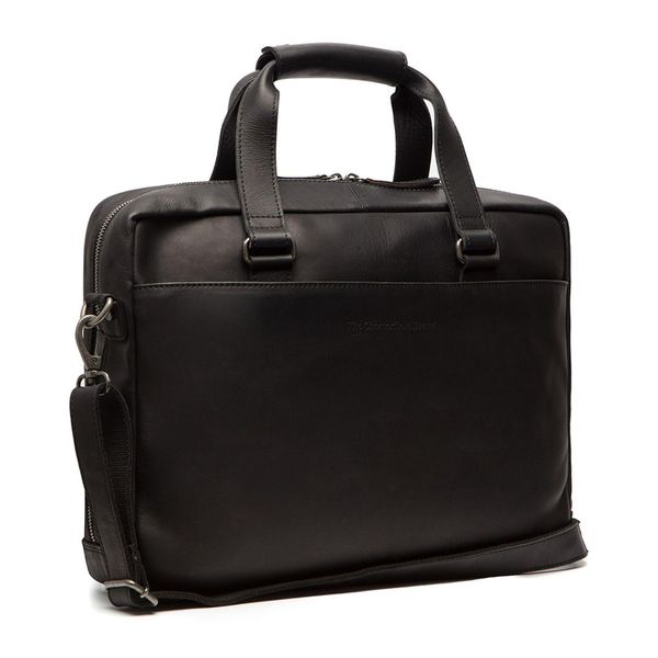 The Chesterfield Brand Borsa Da Ufficio Cartella Con Scomparto Per Laptop Manhattan Business Bag Black Nero-image