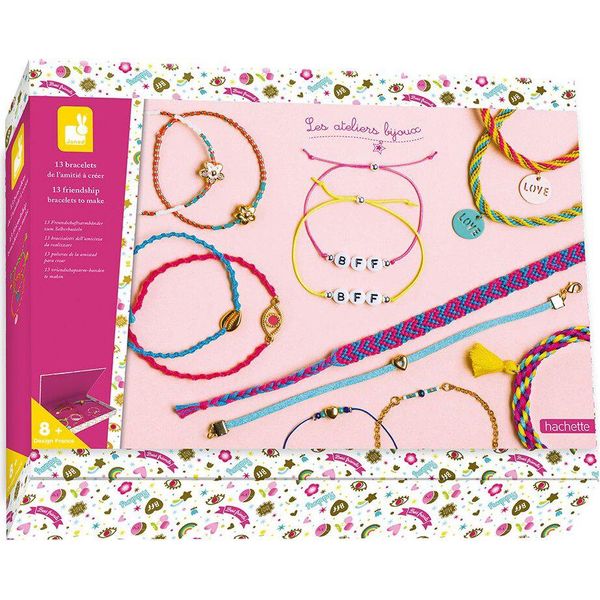 Set Artigianale Janod Per La Realizzazione Di Braccialetti Dell'amicizia - Atelier Bijoux-image