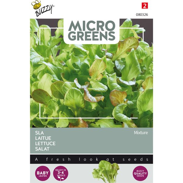 Buzzy Microgreens Semi Di Lattuga - Circa 1 Gr | Buzzy_080326-image