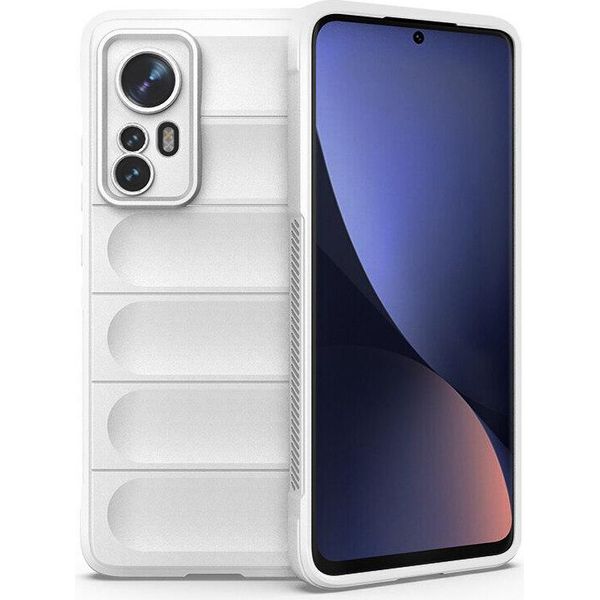Custodia Xiaomi 12 / 12X, Custodia Protettiva In Silicone Tpu Morbido Antiurto Per Xiaomi 12/Xiaomi 12X Bianco-image