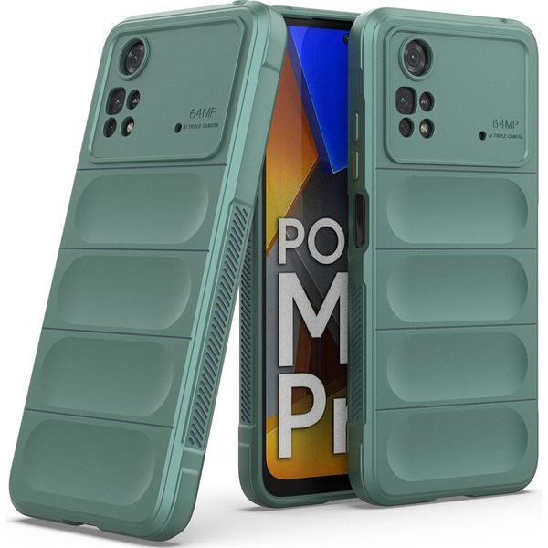 Xiaomi Poco M4 Pro 4G Custodia, Custodia Protettiva In Silicone Tpu Morbido Antiurto Per Xiaomi Poco M4 Pro 4G Verde-image