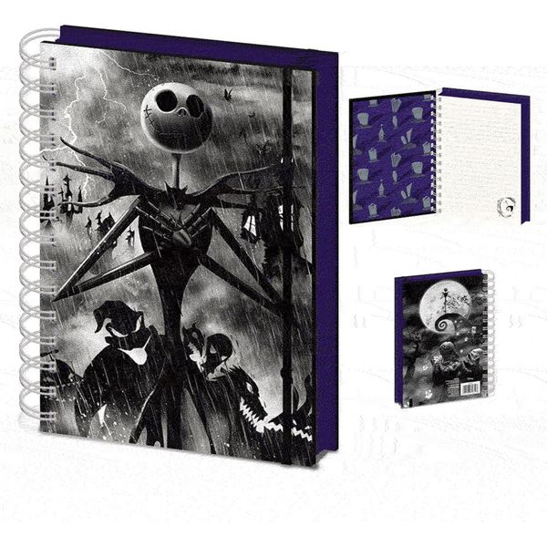 Nightmare Before Christmas - Quaderni Premium - Copertina 3D-image
