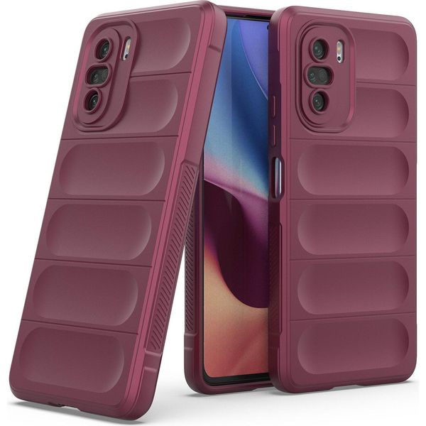 Xiaomi Poco F3 Custodia, Custodia Protettiva In Silicone Tpu Morbido Antiurto Per Xiaomi Poco F3 Borgogna-image