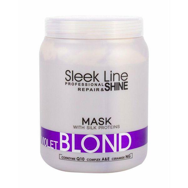 Stapiz Sleek Line Maschera Neutralizzante Biondo Viola Per Capelli Biondi 1000Ml-image