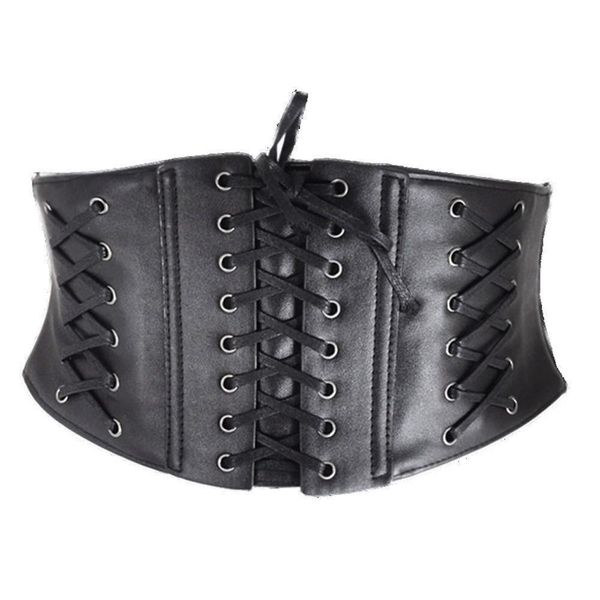 Cintura Corsetto Da Donna Cintura In Vita Cintura Elastica Gotica-image