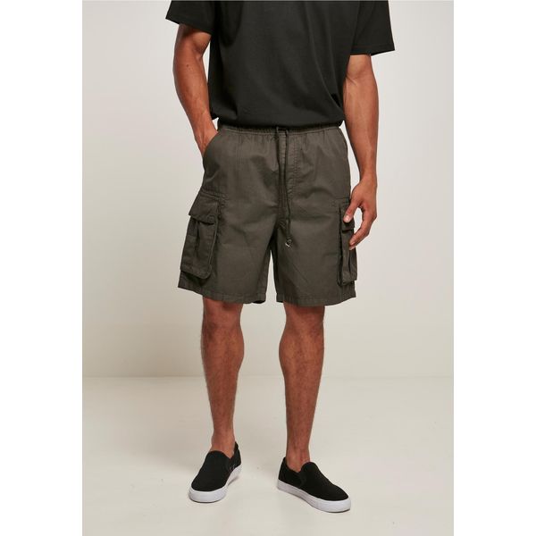 PáNské KraťAsy Urban Classics Pantaloncini Corti Cargo Ombra Scura - S-image