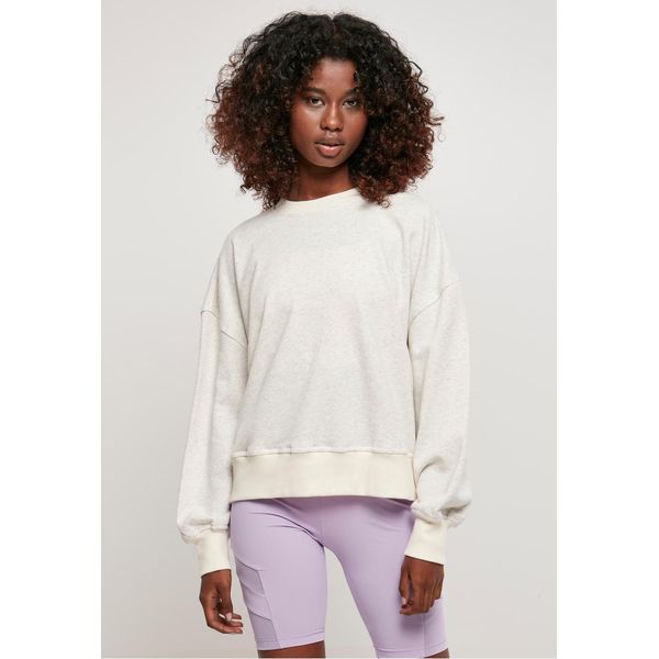 Urban Classics TB5002 | Ladies Oversized Rainbow Crewneck Damen Sweatshirts - Farbe: Lightgrey - GrößE: M-image