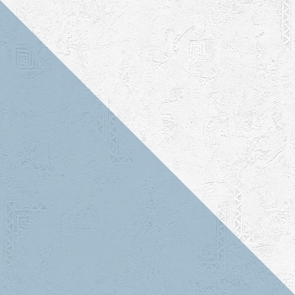 Carta Da Parati In Lana Con Ornamento Grafico Profhome 321411-GU Bianco Opaco Leggermente Goffrato 5,33 M2-image