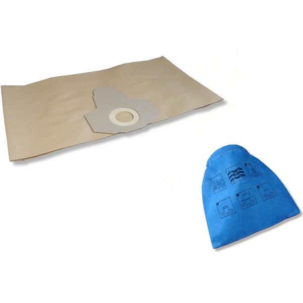 Set - 10 Sacchetti Kallefornia K184 + 1 Filtro Blu Aggiuntivo Per Einhell BT-VC 1115-image