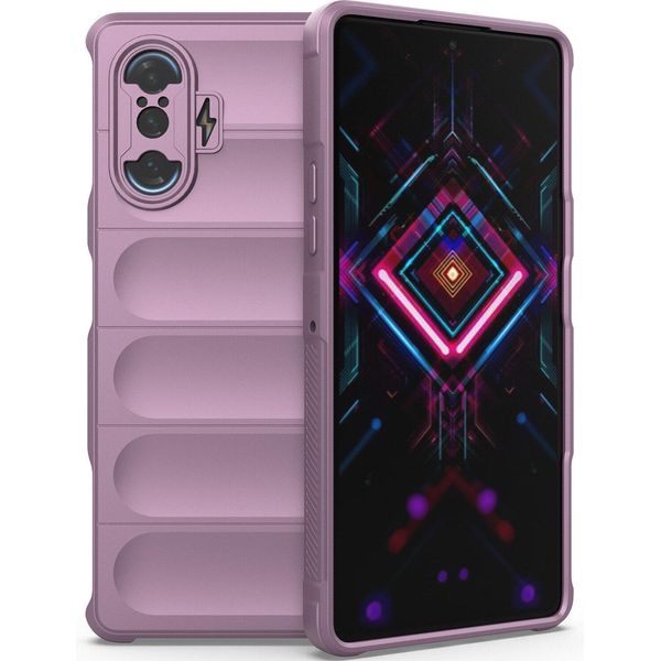 Xiaomi Redmi K40 Gaming Case, Custodia Protettiva In Silicone Tpu Morbido Antiurto Per Xiaomi Poco F3 Gt/Redmi K40 Gaming Purple-image
