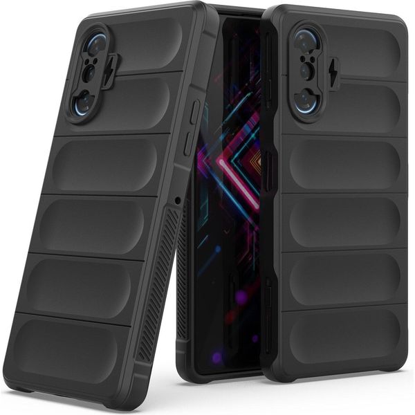 Xiaomi Redmi K40 Gaming Case, Custodia Protettiva In Silicone Tpu Morbido Antiurto Per Xiaomi Poco F3 Gt/Redmi K40 Gaming Nero-image
