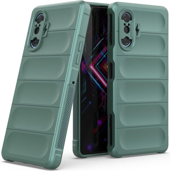 Xiaomi Redmi K40 Gaming Case, Custodia Protettiva In Silicone Tpu Morbido Antiurto Per Xiaomi Poco F3 Gt/Redmi K40 Gaming Green-image