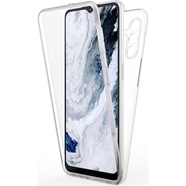 Custodia Per Samsung Galaxy A13 5G 360° Custodia Protettiva Clear Full Cover Protezione Del Display-image