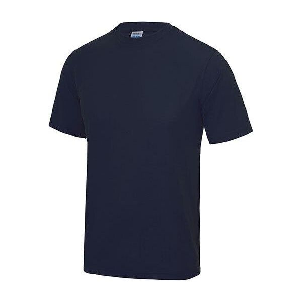Just Cool JC001 | Cool T-Shirt +Wrap Certified +Uv Sun Protection 30 - Colore: French Navy - Taglia: L-image