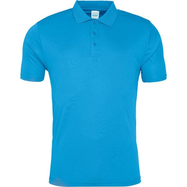 Just Cool JC021 | Polo Cool Smooth Da Uomo / Fattore Di Protezione Uv 30+ - Colore: Blu Zaffiro - Taglia: Xxl-image