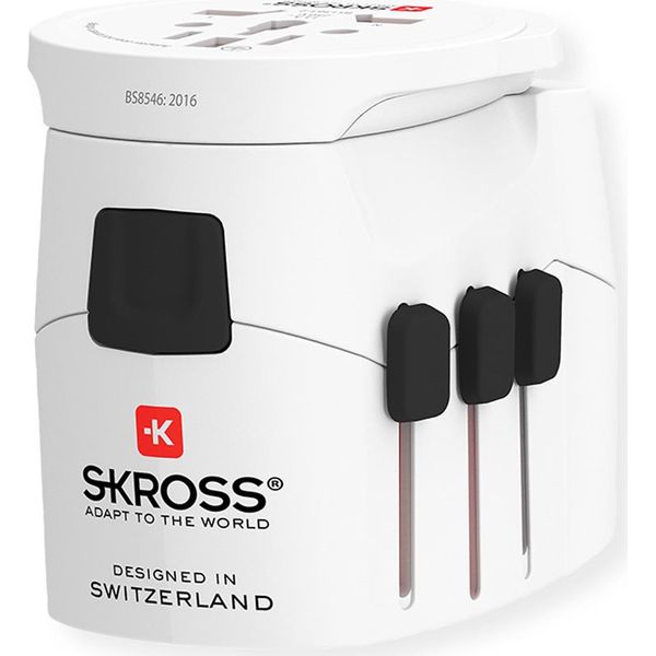 Skross 1302470 Reiseadapter Pro Light Usb (2Xa) -World (1302470)-image