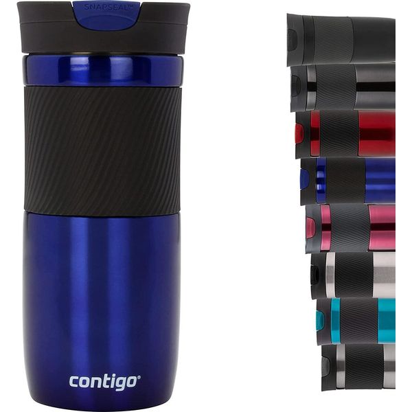 Contigo! Thermo Mug Byron Snapseal, Tazza Isolata In Acciaio Inossidabile, Tazza Da Caffè Da Portare Via, A Prova Di Perdite, Coperchio Lavabile In Lavastoviglie E Senza Bpa-image