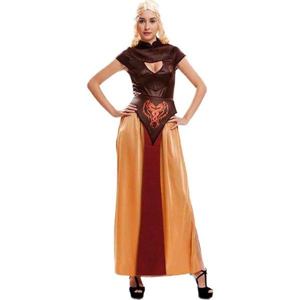 Mamma Reina Dragon Guerrero Donna Custom Braun M-L Braun M-L-image