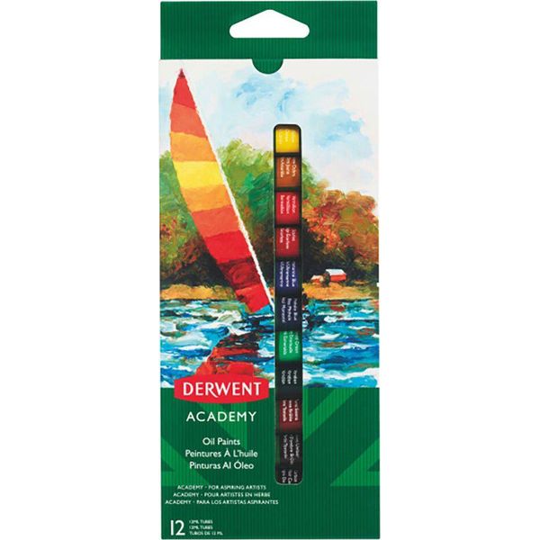 Derwent - Olio Derwent Academy Ass | Blow A 12 Pezzi-image