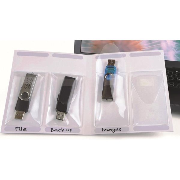 3L - Coperchio Usb 3L 52,5 X 90 Mm Con Chiusura Autoadesiva | Pak A 10 Pezzi | 10 Pezzi-image