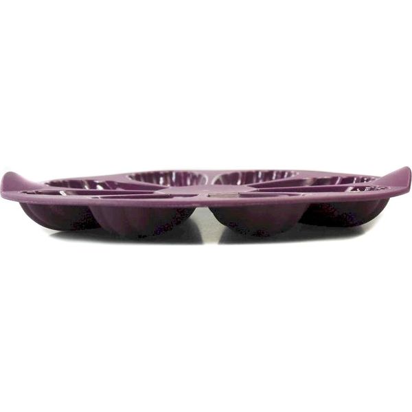 Tupperware Stampo Da Forno In Silicone "Fiore"" Stampo Da Forno In Silicone Viola Madeleins"-image
