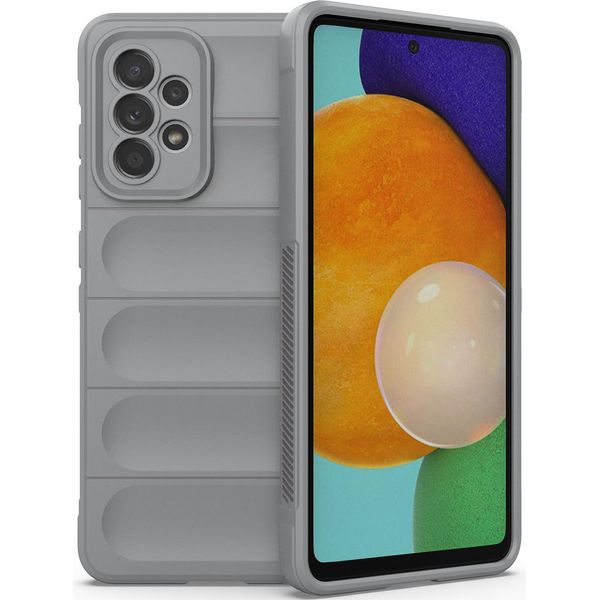 Custodia Galaxy A52, Custodia Protettiva In Silicone Tpu Morbido Antiurto Per Samsung Galaxy A52S 5G / A52 5G / A52 4G Grigio-image