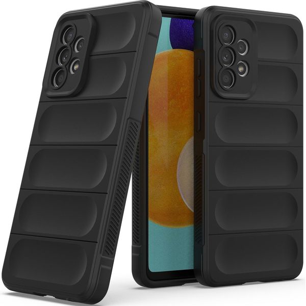 Custodia Galaxy A52, Custodia Protettiva In Silicone Tpu Morbido Antiurto Per Samsung Galaxy A52S 5G / A52 5G / A52 4G Nero-image