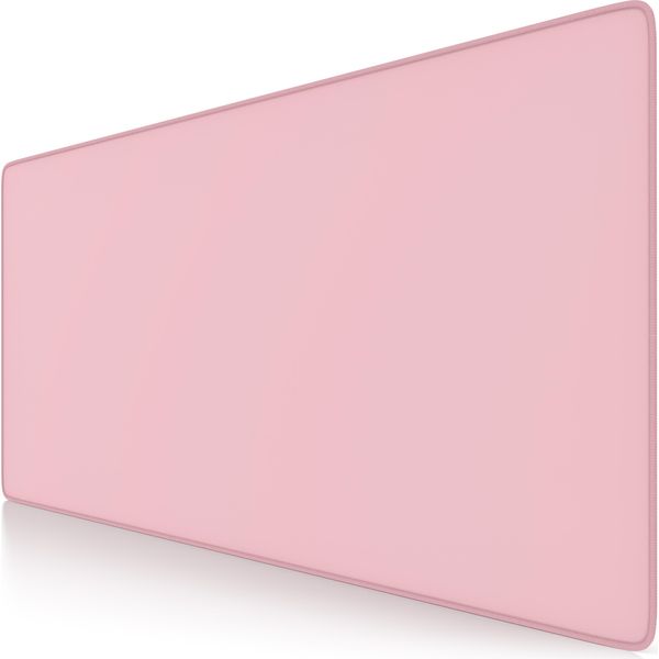Tappetino Per Mouse Da Gioco Csl, Xxl, 900 X 400 X 3 Mm, Tappetino Da Tavolo, Extra-Large, Lavabile, Rosa-image
