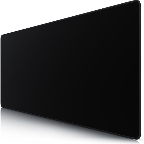 Tappetino Per Mouse Da Gioco Titanwolf Xxl, 900 X 400 X 3 Mm, Tappetino Da Tavolo, Lavabile, Retro Antiscivolo, Velocità E Precisione, Nero-image