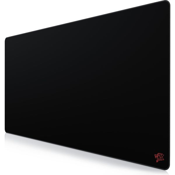 Tappetino Per Mouse Da Gioco Titanwolf, Tappetino Per Mouse Xxxl Speed 1200 X 600 Mm, Velocità E Precisione, Logo Rosso-image
