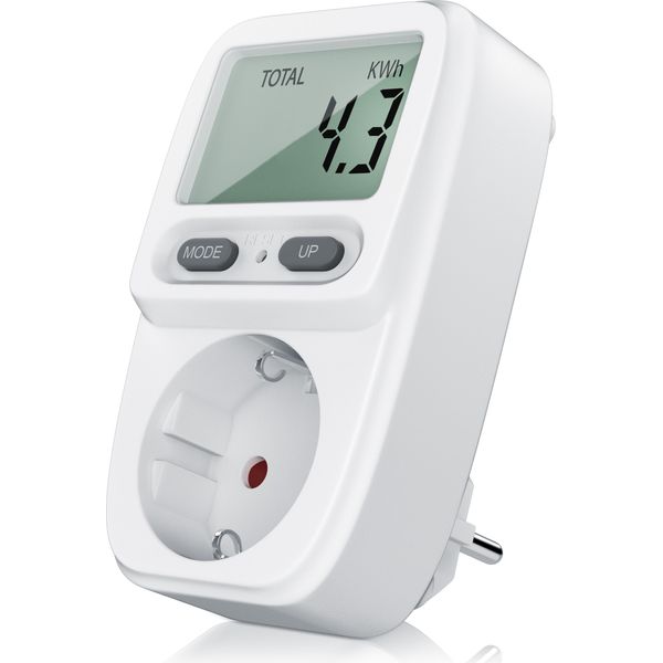Bearware Contatore Di Consumo Elettrico Con Blocco Bambini Contatore Di Energia Contatore Di Costi Energetici-image