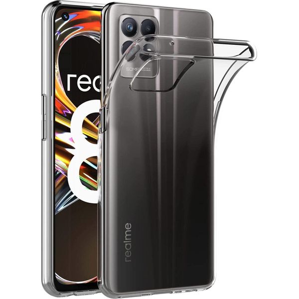 Custodia Realme 8I, Sottile Custodia Protettiva Trasparente In Tpu Morbido Per Realme 8I-image