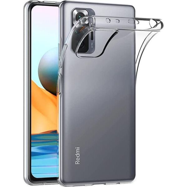Redmi Note 10 Pro Case, Sottile Trasparente Morbido Tpu Custodia Protettiva Per Xiaomi Redmi Note 10 Pro-image