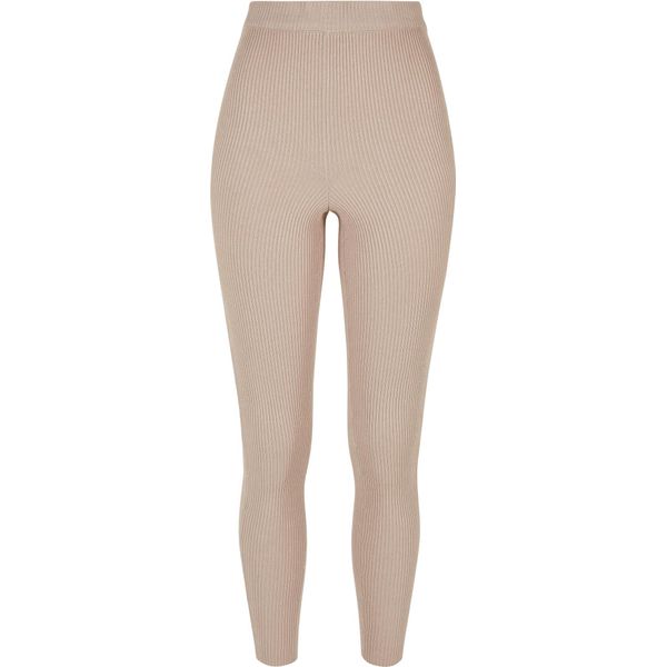 Urban Classics - Leggings A Costine Da Donna Lighttaupe - 3XL-image